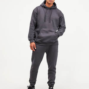 Conjuntos de logotipo personalizado para hombre, jersey con capucha, sudaderas con capucha, tecnología personalizada, forro polar de algodón, deporte al aire libre, chándal apto para hombre - Product Image 3