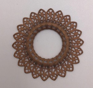 Charmant design floral cadre doré porte-photo décoratif élégant affichage de photos de table pour la décoration intérieure idée cadeau de bureau - Product Image 4