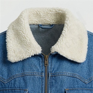 Veste en jean pour femme d'hiver, respirante, en coton écologique, style décontracté, qualité supérieure, jean court, manches longues, couleur personnalisée - Product Image 4