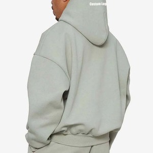 เสื้อฮู้ดแบบสวมหัวของผู้ชาย2025ผ้าฝ้าย100% หนาพิมพ์โลโก้แบบพรีเมี่ยมสำหรับฤดูหนาว - Product Image 6