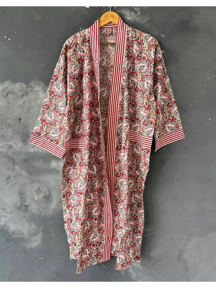 turkish cotton spa dress with straps Signature Bathrobe L/XL / Persimmon Jil Sander, Cotton-blend midi Color:Santa Monica Stripe Star Spangled Transform your everyday bath