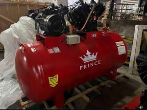 Compresseur d'air portable à grande capacité de 100 litres, refroidi par air, lubrifié par diaphragme haute pression, entraîné par courroie, avec moteur 220V/380V - Product Image 5