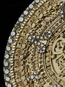 Colgante de Nombre de Lujo Personalizado, Plata de Ley Chapada en Oro, Pasa el Test de Diamantes, con Incrustaciones de Diamantes Moissanite, Estilo Hip Hop - Product Image 2