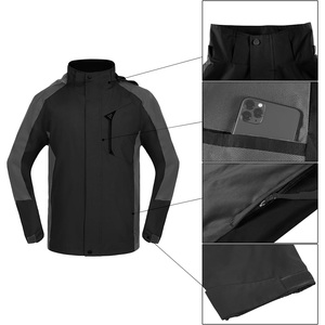 Veste de ski sur mesure pour l'hiver, vêtements d'extérieur respirants et imperméables OEM avec impression de logo et options de marque privée - Product Image 3