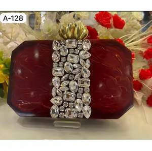 Boho Inspired Ladies Purse with Embroidery Beading and Pearls Adds Classic Fashion and Artistic Charm to Any Outfit Instantly - Product Image 1