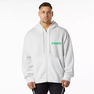 Sweat à capuche zippé unisexe de qualité supérieure, coupe classique, 100 % coton molletonné French Terry, séchage rapide, respirant, imprimé, pour l'hiver - Product Image 5