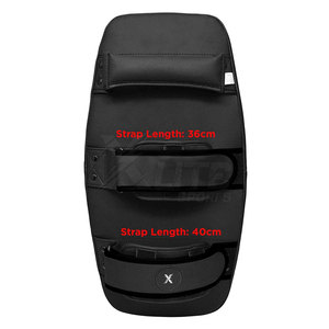 Poignée antidérapante en cuir avec support de bras sécurisé pour l'entraînement de Muay Thai - Prise en main stable et design respirant confortable - Product Image 3