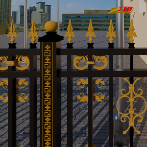 Made in Vietnam metal <b>fence</b> panels for outdoor use with durable <b>privacy</b> design, custom options for farming or decorative fencing - Product Image 5