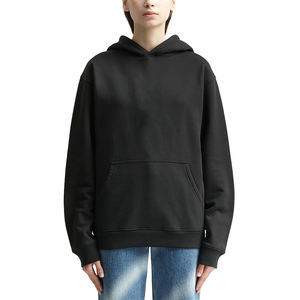 Sweat à col rond surdimensionné pour femmes pull à capuche ample avec logo de broderie imprimé ODM hiver sweat surdimensionné 2026 - Product Image 5