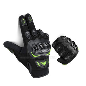 Top Fashion Custom Made Leather Touch Screen <b>Motorbike</b> <b>Gloves</b> Full Finger Unisex High Quality - Product Image 1