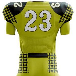 Uniformes de Fútbol Americano Personalizados de Alta Calidad para Hombre, Conjuntos Cortos de Talla Grande, Transpirables, con Impresión Sublimada, Antibacterianos, 100% - Product Image 5