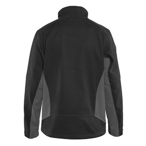 Veste de travail imperméable coupe-vent en softshell à capuche camouflage avec logo personnalisé pour homme - Product Image 6