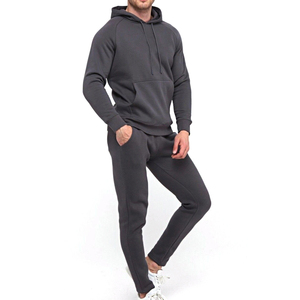 Pulls et survêtements Streetwear d'hiver décontractés pour hommes Sweats à capuche personnalisés nouveau design avec logo Survêtements de sport personnalisés grande taille pour hommes - Product Image 2