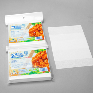Krclean Feuilles carrées super absorbantes réutilisables biodégradables écologiques en papier absorbant l'huile pour la cuisine pour l'élimination de l'huile - Product Image 2