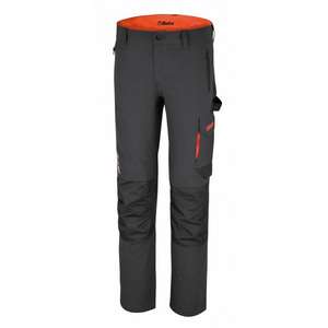BETA Pantalones de trabajo ligeros gris antracita Multibolsillo Slim Fit Diseño elástico - Product Image 1