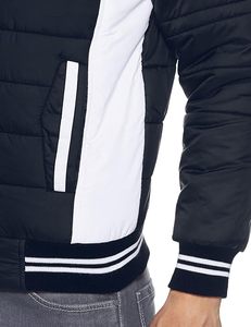 Doudoune d'hiver avec logo défini par l'utilisateur pour hommes vestes d'extérieur décontractées vestes matelassées pour hommes - Product Image 4
