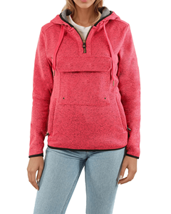 Chaquetas de Forro Polar para Mujer, con Cierre, para Invierno, Secado Rápido, para Deportes al Aire Libre, con Logotipo Personalizado al por Mayor - Product Image 1