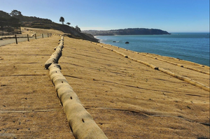 Fabricación y exportación de la India 100% de calidad superior Biodegradable natural de fibra de coco sostenible Geo Textile-Control de erosión - Product Image 3