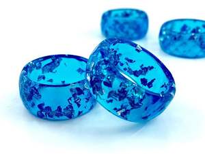 Joyería de PERSONALIDAD, pulsera acrílica de resina, brazalete exagerado, deslumbrante, Multicolor, ancho, Irregular, cuadrado, pulseras acrílicas para - Product Image 4