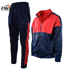 Nuevos Productos Ropa Deportiva para Hombre Chaqueta de Fútbol Personalizada Traje Deportivo para Correr Chándal de Felpa Gruesa Personalizado de 2 Piezas Casual - Product Image 2