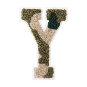 Diseño gratuito Venta al por mayor 3D logotipo personalizado Chenille parches hierro grande prensa de calor toalla letras de tela para uso de sombrero - Product Image 2