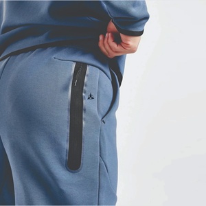 Conception de logo de marque personnalisée 66% coton 34% survêtements en polyester vente en gros de vêtements de sport de coupe standard survêtement en polaire technique - Product Image 4