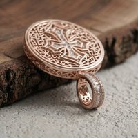 Collier pendentif Hip Hop personnalisé en argent 925 plaqué or rose, micro-pavé de moissanite taille baguette, certifié par une tierce partie