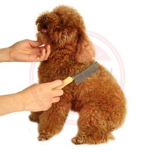 Deshedding <b>Pet</b> <b>Grooming</b> Supplies and Comb Brush Tools for <b>Pets</b>| Wholesale Wooden Handle <b>Grooming</b> Combs - Product Image 5