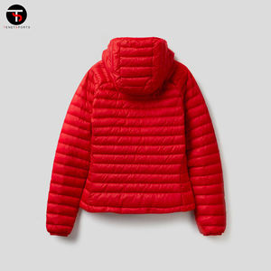 Chaquetas acolchadas informales para mujer 2025 al por mayor, algodón transpirable con forro de nailon y puños - Product Image 6