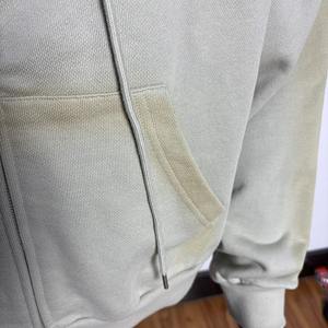 Sweat-shirts personnalisés en coton épais, unis, lourds, surdimensionnés, imprimés, ODM, unisexes, grandes tailles pour hommes - Product Image 2