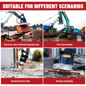 Elevación Electro Imán hidráulico Junkyard Imán hidráulico Excavadora - Product Image 2