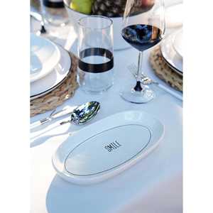 ชุดเสิร์ฟรูปไข่4ชิ้น17ซม. ชุดอาหารเย็นสำหรับทุกวัน - Product Image 3