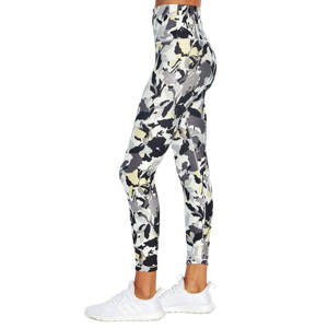 Logo personnalisé couleur unie Sexy Fitness Yoga pantalon femmes ventre contrôle jambières d'exercices Stretch Fitness collants bout à bout levage - Product Image 4