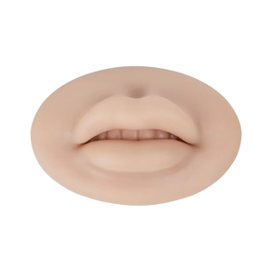 Groothandel Hoge Kwaliteit Duurzame Zachte Siliconen Open Mond 3d Realistische Lip Gesimuleerde Huid Pmu Accessoire Voor Tattoo Artiest Praktijk - Product Image 4