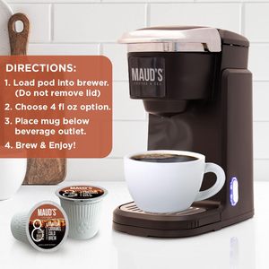 Capsules de café froid aromatisées à la vanille et au caramel de Maud, 18 unités, café torréfié foncé en portions individuelles - Product Image 4