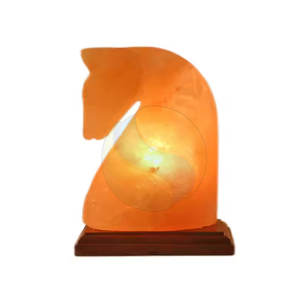 Prix de gros Lampe à sel en forme de cheval Lampe à sel pur de l'Himalaya à 100% ° Lampe à sel en forme de cheval à arrivée chaude - Product Image 1