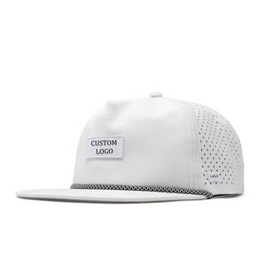 Gorra de béisbol desgastada personalizada para hombre al por mayor, sombrero deportivo ajustable de algodón para exteriores con bordado a mano - Product Image 1