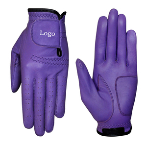 Gants de golf verts sur mesure de haute qualité pour hommes, nouveau style, en cuir de mouton Cabretta importé, antidérapants, imperméables, en cuir véritable, pour le sport - Product Image 6