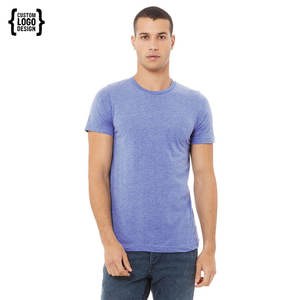 เสื้อยืดผู้ชายสไตล์กีฬาคอกลมเสื้อกีฬา-วิ่ง-ยิมใหม่ CVC - Product Image 1