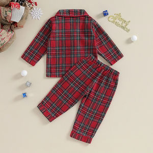 Conjunto de 2 piezas de algodón con logotipo personalizado, ropa para niños, chándal para bebé nuevo, chándales para niños - Product Image 2