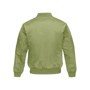 2025 nueva chaqueta de ropa personalizada para hombre, chaqueta de bombardero cortavientos cálida, chaqueta suave para hombre, hecha en la industria Isha - Product Image 2