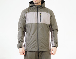 Chándal Deportivo de Invierno de Alta Calidad con Cremallera y Estampado para Hombre, 100% Algodón, para Entrenamiento Deportivo al Aire Libre, Correr - Product Image 3
