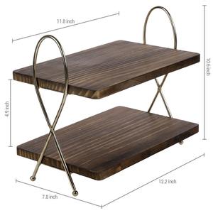 Présentoirs à gâteaux en bois et métal de haute qualité en provenance de l'Inde prix bon marché personnalisable nouveauté stands écologiques - Product Image 6