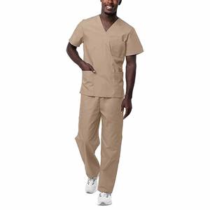 Tenues médicales professionnelles en denim pour médecins, uniformes d'hôpital durables, vêtements de travail confortables pour le secteur de la santé - Product Image 1