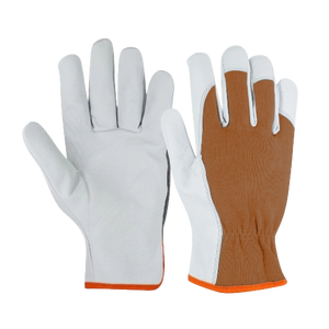 Guantes de Seguridad Reflectantes de Piel de Oveja para Trabajo, Construcción, Protección Personal, Montaje y Conducción - Product Image 3