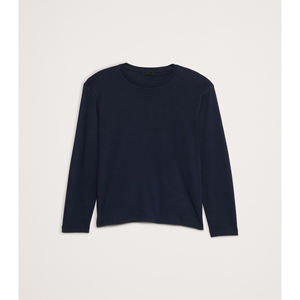 T-shirts en coton personnalisés en gros, t-shirts pour hommes, manches longues, en molleton français, 100% coton, unisexe, élégants, simples, vierges, vintage - Product Image 1