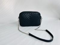 Tas Dompet Kulit Asli Wanita Portabel dengan Ritsleting, Tali Selempang Dapat Disesuaikan dan Dilepas, Tahan Air, Tas Kecil Eksekutif