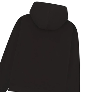 Black <b>Zip</b> <b>Up</b> <b>Hoodie</b> Unisex Cotton Fleece Hooded Sweatshirt Casual Winter Plain Solid <b>Full</b> Zipper Streetwear Wholesale Supplier - Product Image 4