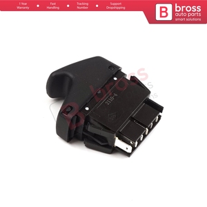 สวิตช์ควบคุมหน้าต่าง BDP853 แบบ 6 ขา สำหรับ 7700838101 (อะไหล่รถยนต์ BROSS) - Product Image 4