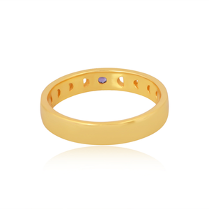 Anillo de Plata de Ley 925 con Amatista Natural, Diseño Exclusivo, Fabricante de Joyería India Personalizada - Product Image 2